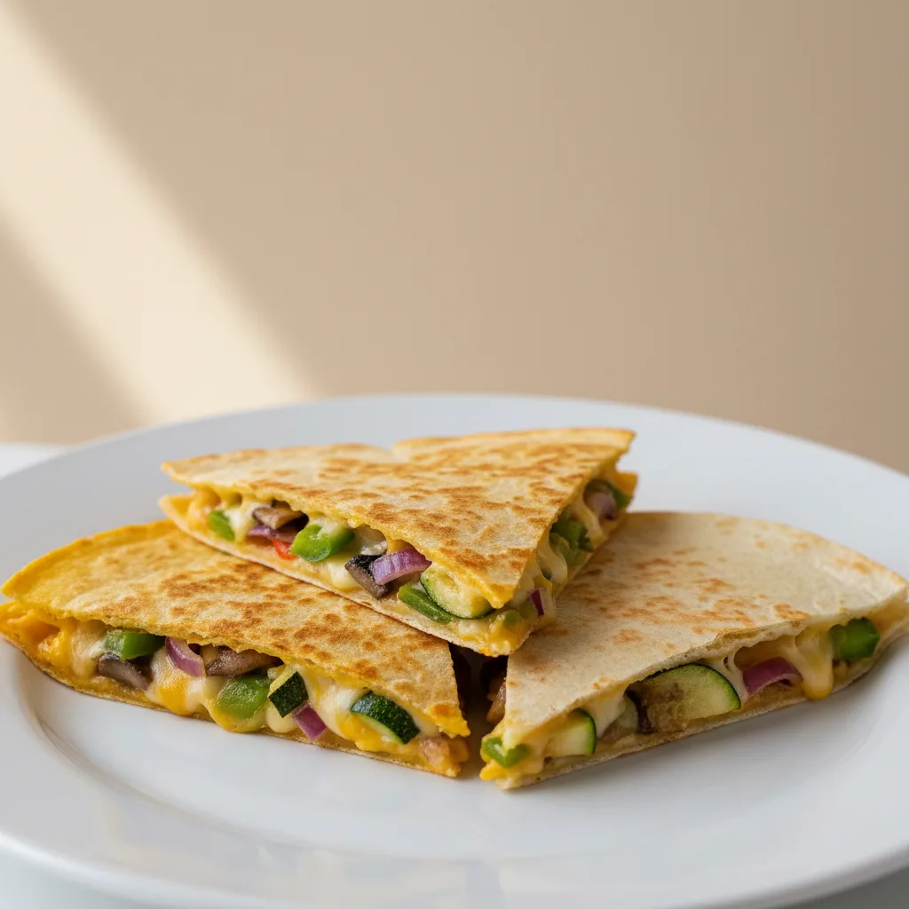 Quesadillas - Veggie (mixed Tortillas) Quesadillas - Veggie (mixed Tortillas)