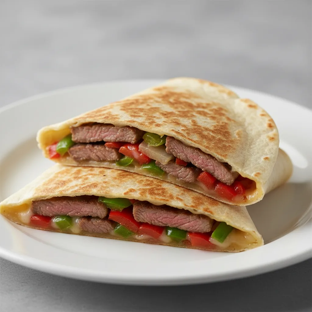 Quesadillas - Steak & Veggie (flour Tortillas) Quesadillas - Steak & Veggie (flour Tortillas)