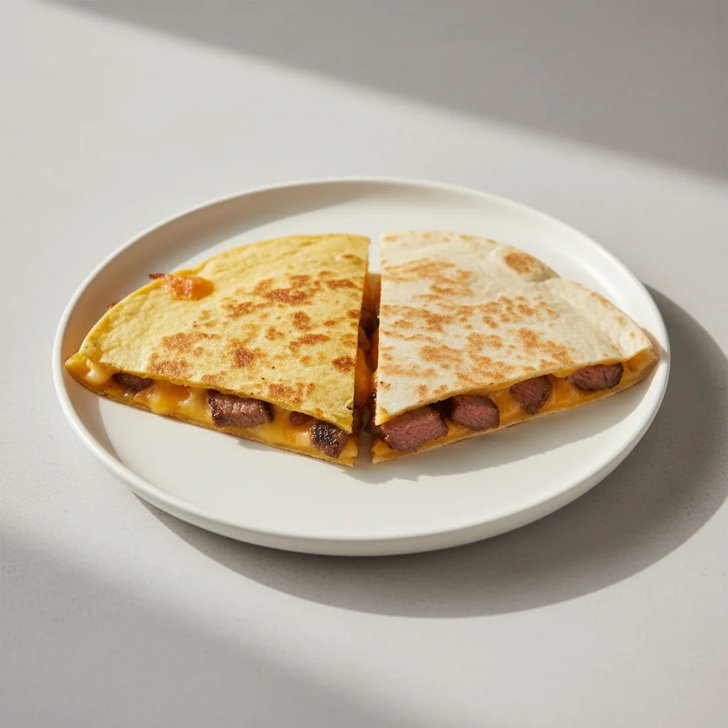 Quesadillas - Cheese & Steak (mixed Tortillas) Quesadillas - Cheese & Steak (mixed Tortillas)