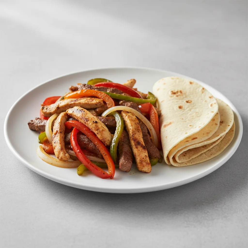 Fajitas - Chicken & Steak (corn Tortillas) Fajitas - Chicken & Steak (corn Tortillas)