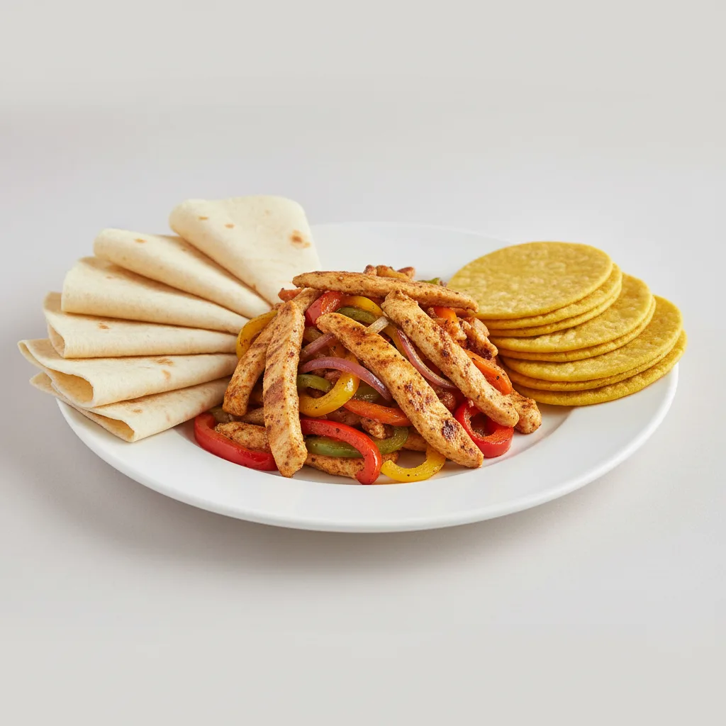 Fajitas - Chicken (flour Tortillas) Fajitas - Chicken (flour Tortillas)