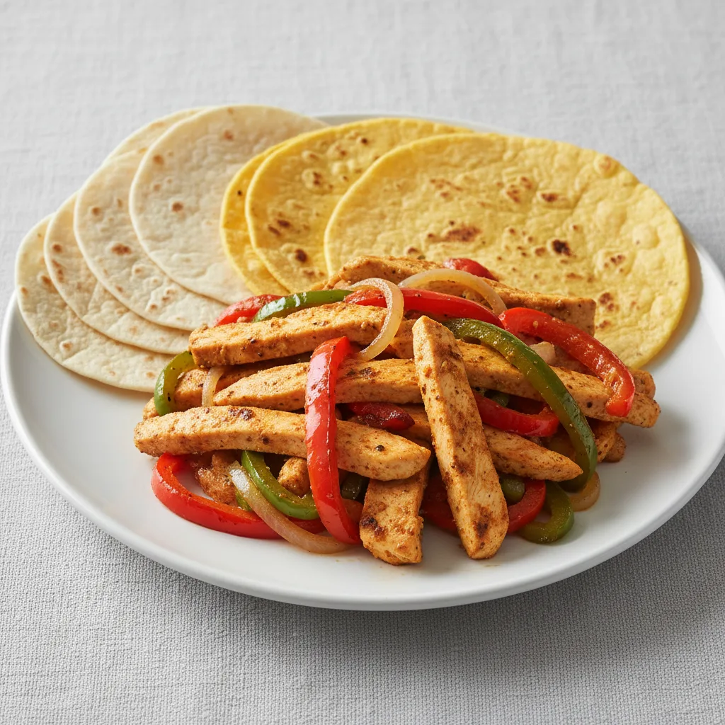 Fajitas - Chicken (mixed Tortillas) Fajitas - Chicken (mixed Tortillas)