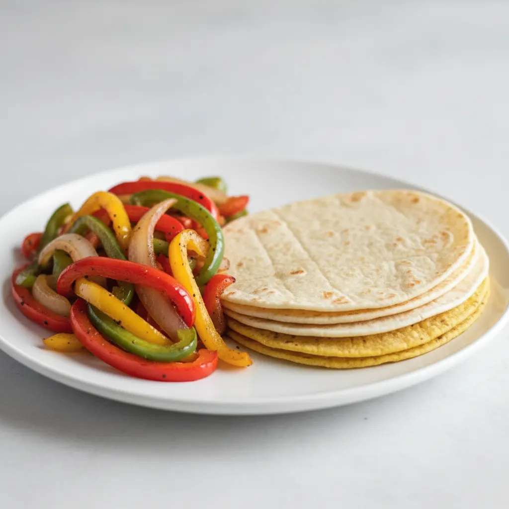 Fajitas - Veggie (mixed Tortillas) Fajitas - Veggie (mixed Tortillas)