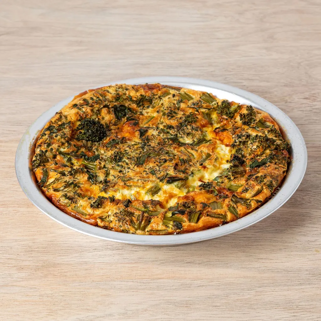 Vegetarian Crustless Quiche (Gluten-Free)