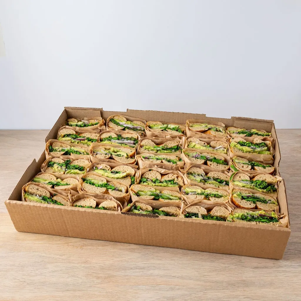 Vegan Bagel Sandwich Platter