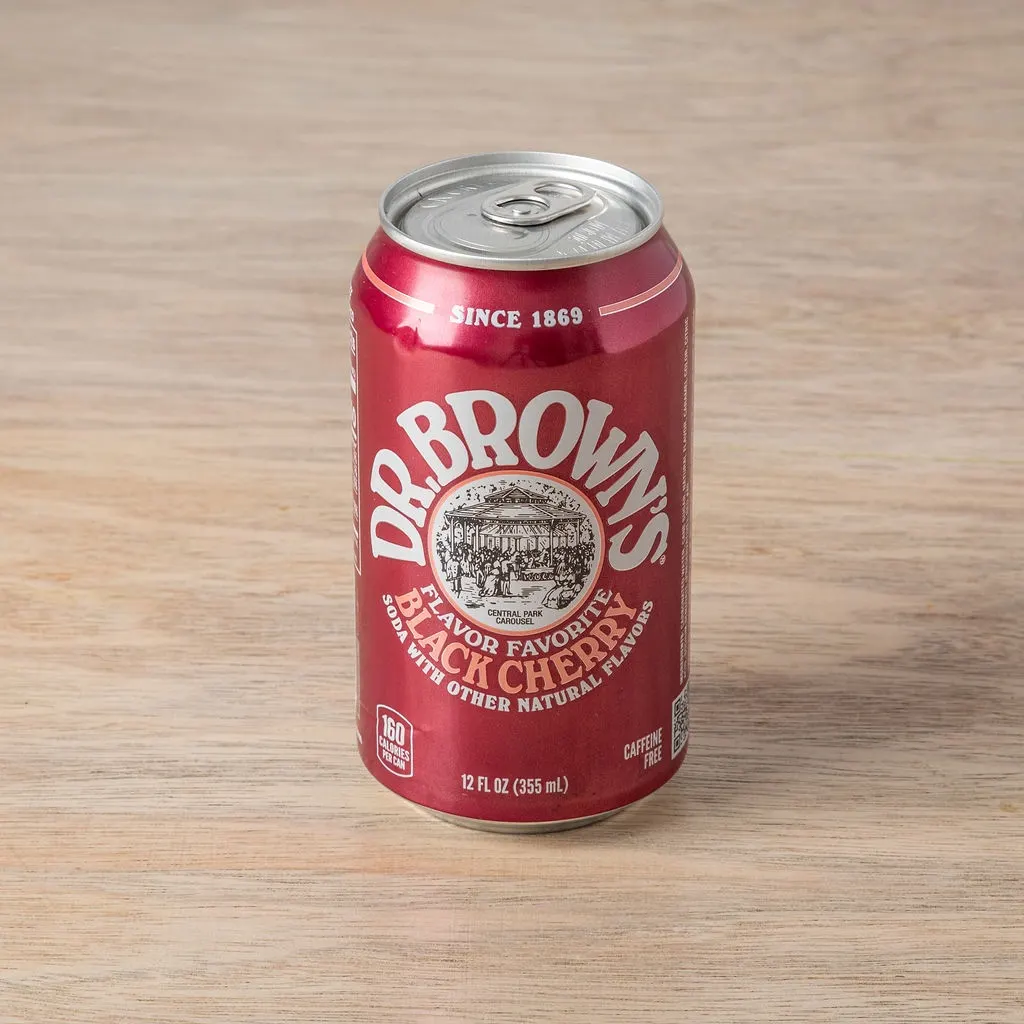 Dr. Brown's Soda — Black Cherry
