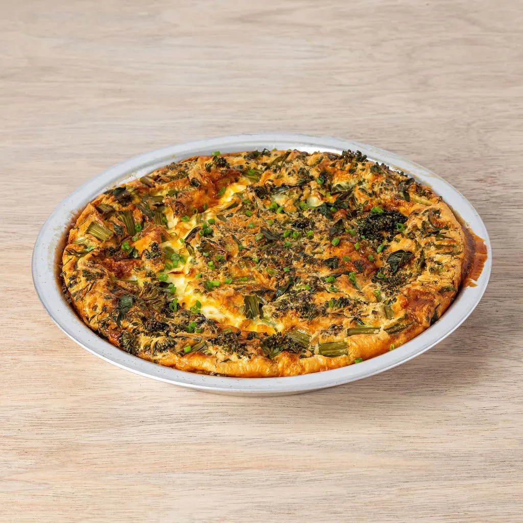 Pastrami Crustless Quiche (Gluten-Free)