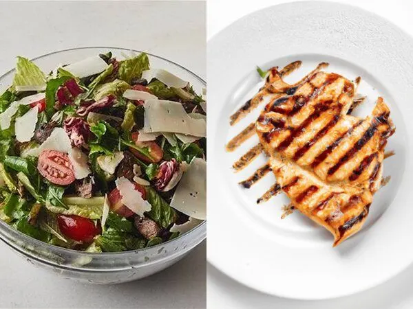 Italian Salad with Grilled Chicken