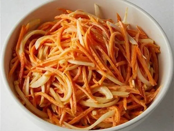 Carrots Rape with Mustard Vinaigrette