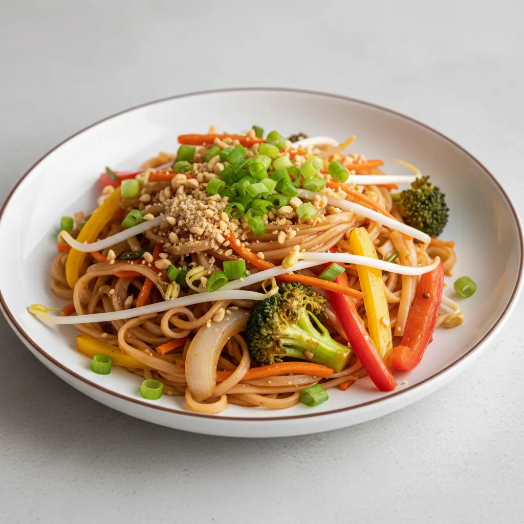Vegetables Pad Thai