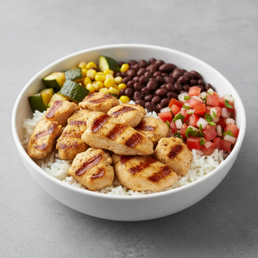 Mojo Grilled Chicken Rice Bowl Mojo Grilled Chicken Rice Bowl