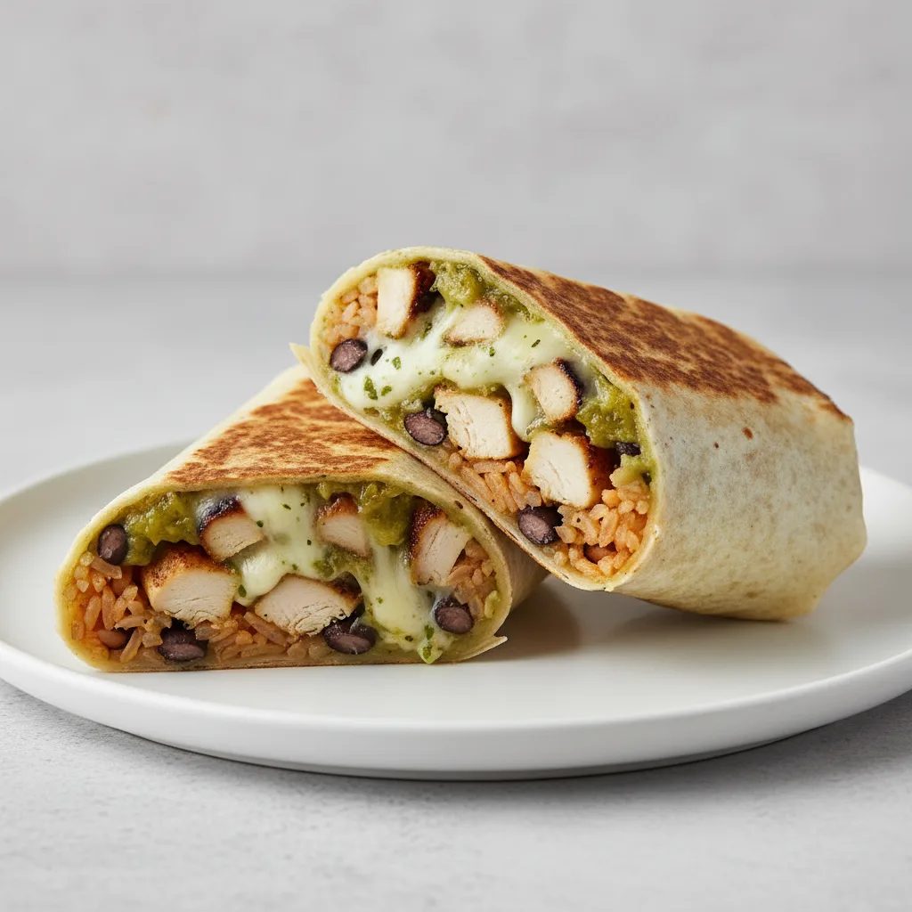 Grilled Chicken Burrito Grilled Chicken Burrito