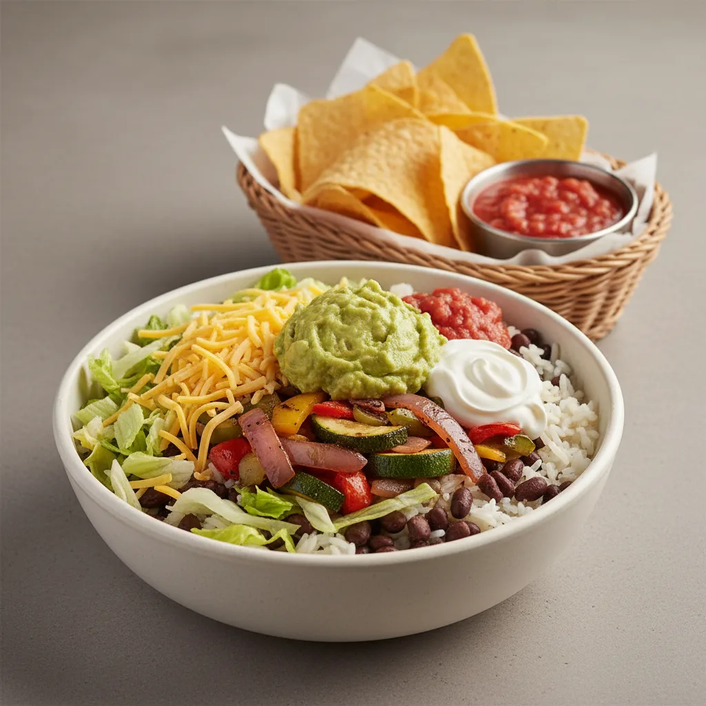 Veggie Burrito Bowl Combo