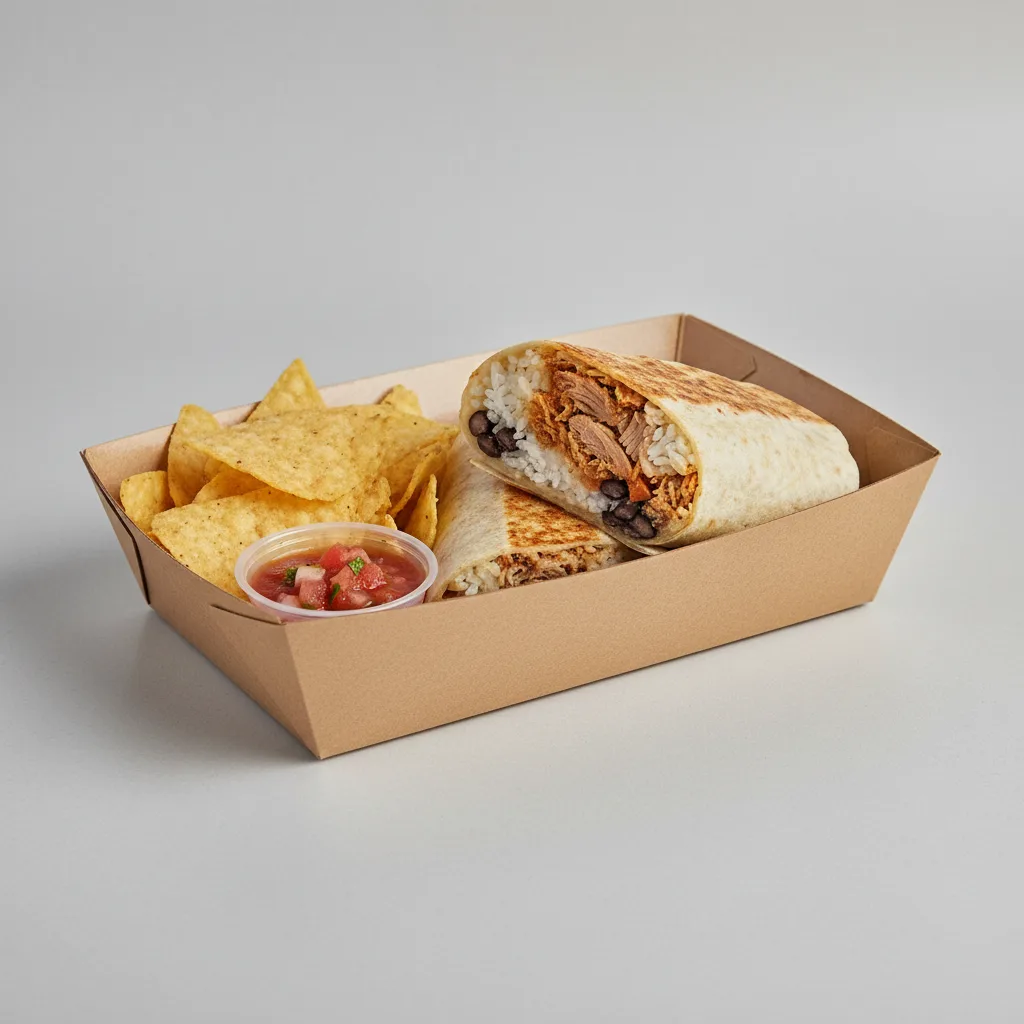Regular Burrito Box — Carnitas
