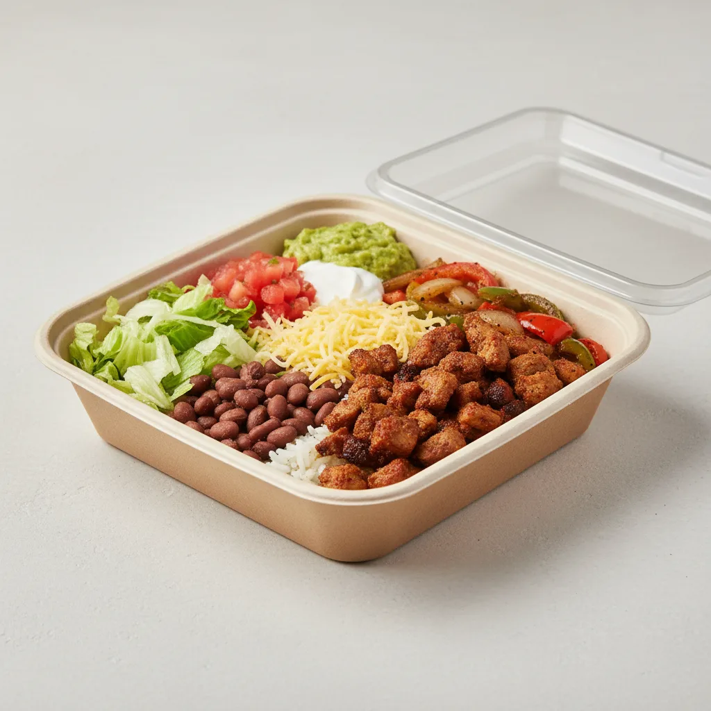 Burrito Bowl Box Combo — Pastor