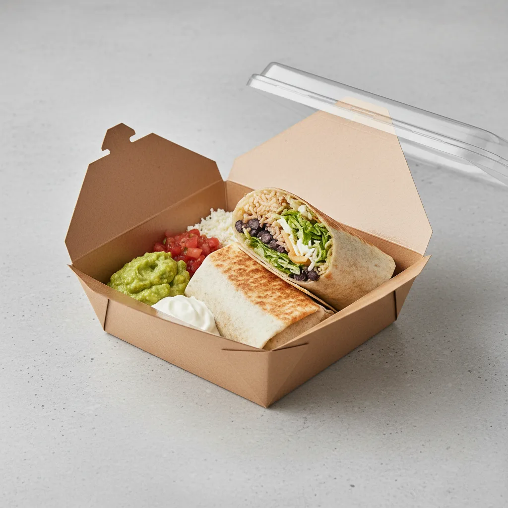 Veggie Burrito Combo Box