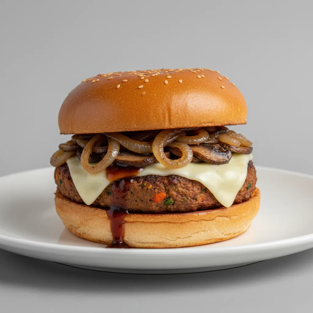 Ultimate Veggie Spin Burger Burger
