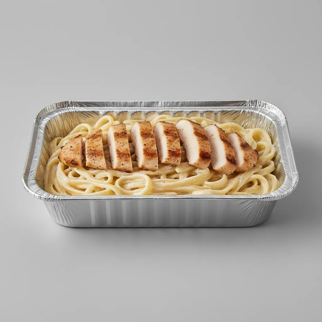 Fettuccine Alfredo Pasta Tray - Chicken Fettuccine Alfredo Pasta Tray - Chicken