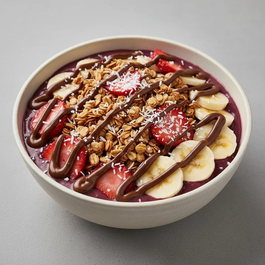Nutella Acai Bowl Nutella Acai Bowl