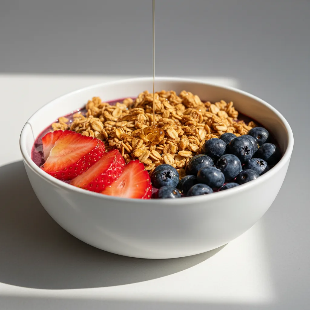 Pura Vida Acai Bowl (Gluten Free Granola) Pura Vida Acai Bowl (Gluten Free Granola)