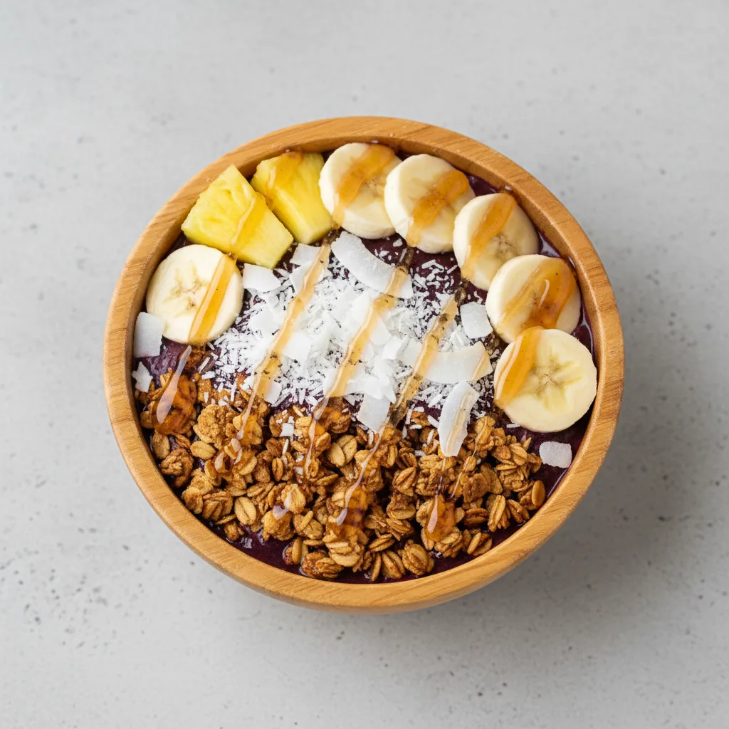 Tropical Acai Bowl (Gluten Free Granola) Tropical Acai Bowl (Gluten Free Granola)