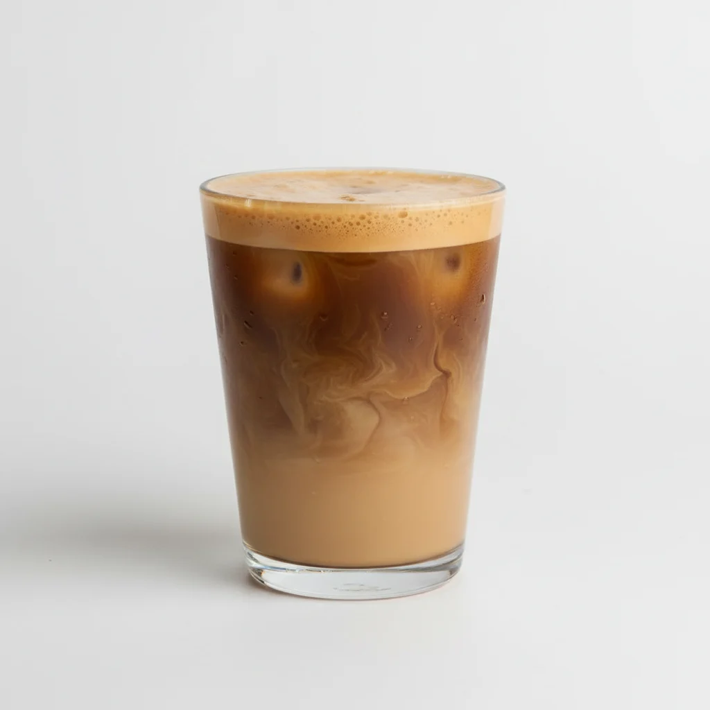 Mocha Cold Brew with Almond Milk Mocha Cold Brew with Almond Milk