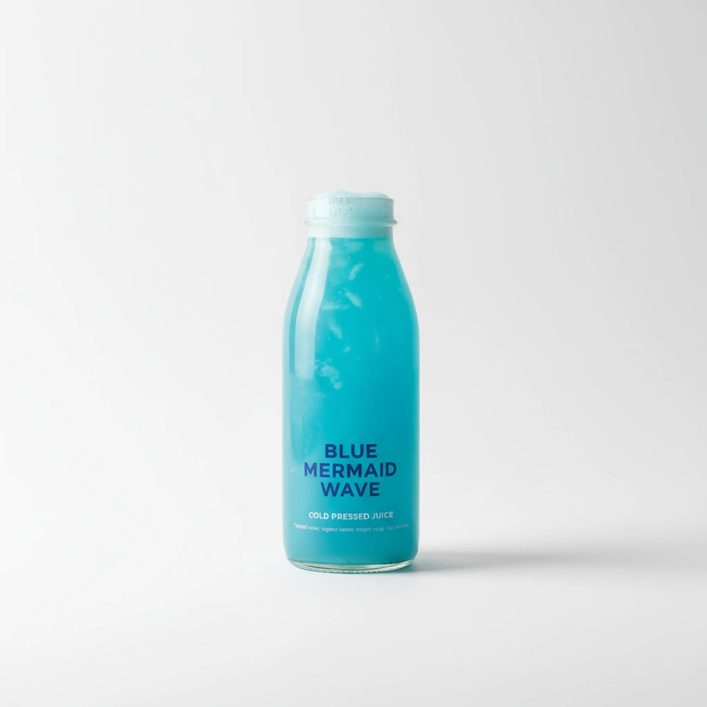 Blue Mermaid Wave Cold Pressed Juice Blue Mermaid Wave Cold Pressed Juice