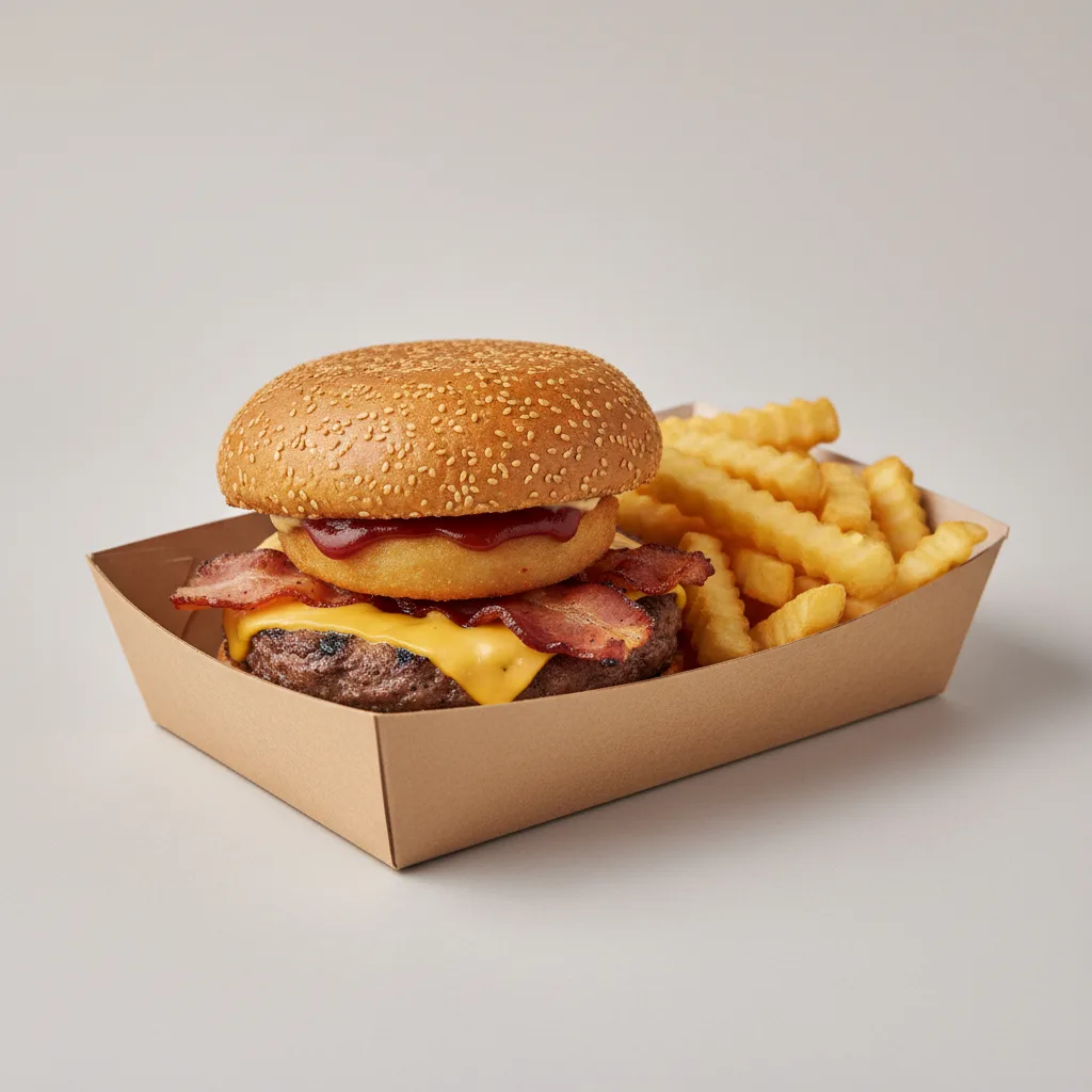 B'igi Western Box - Gluten Free Bun - Fries B'igi Western Box - Gluten Free Bun - Fries