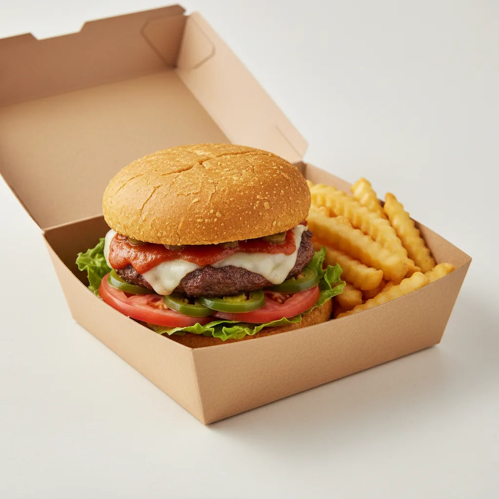 B'igi Mexicali Box - Gluten Free Buns - Fries B'igi Mexicali Box - Gluten Free Buns - Fries
