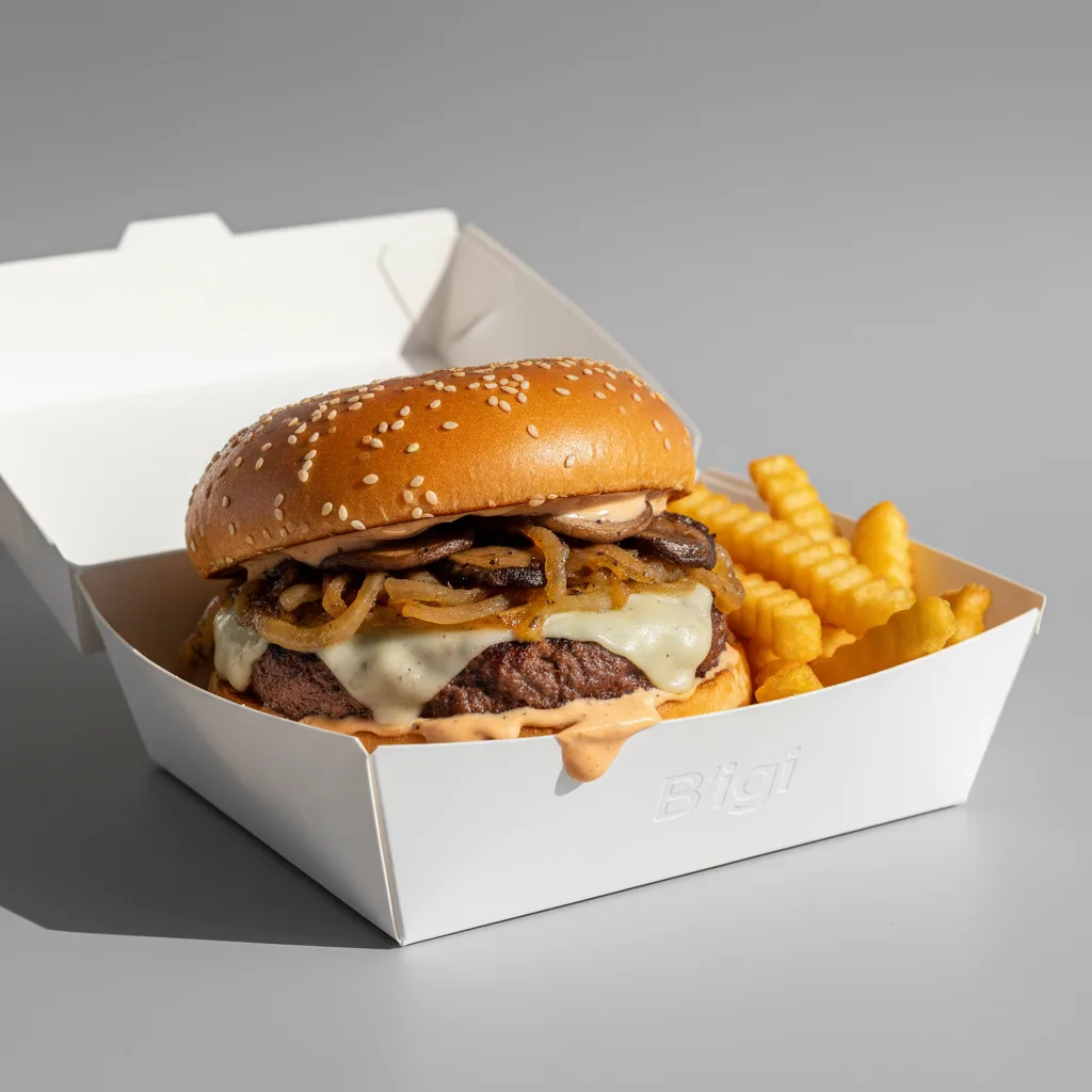 B'igi Mushroom Box - Fries B'igi Mushroom Box - Fries