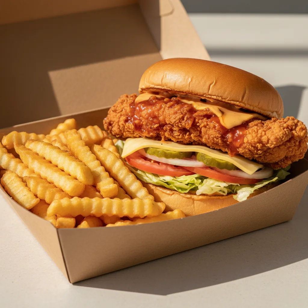 B'igi Nashville Chicken Box - Fries B'igi Nashville Chicken Box - Fries