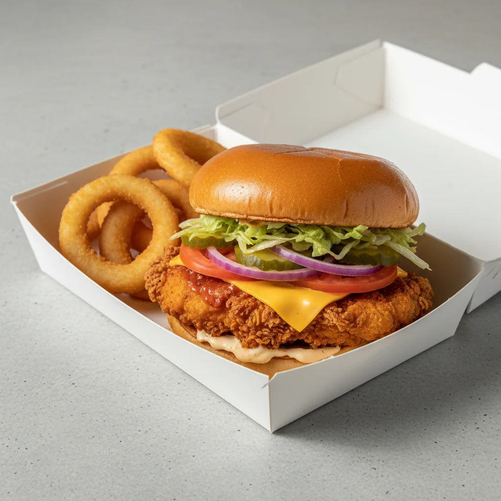 B'igi Nashville Chicken Box - Onion Rings B'igi Nashville Chicken Box - Onion Rings
