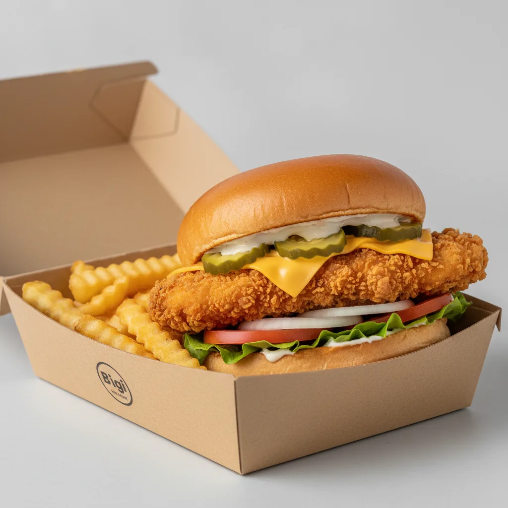 B'igi Crispy Chicken Box - Fries B'igi Crispy Chicken Box - Fries