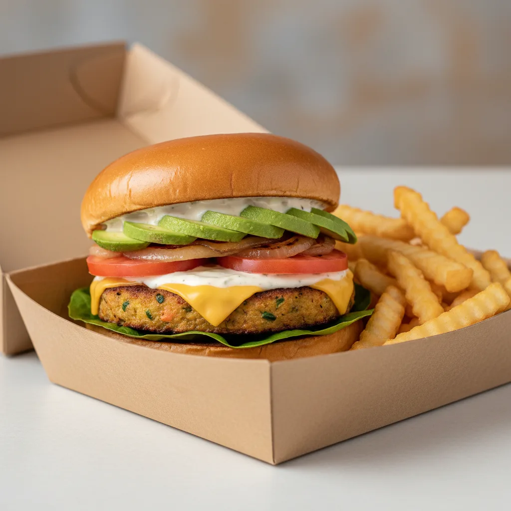 B'igi Garden Burger Box - Fries B'igi Garden Burger Box - Fries