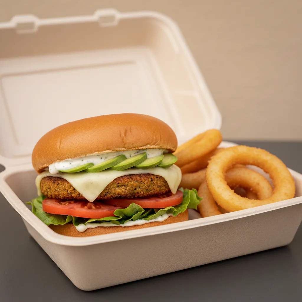 B'igi Falafel Malibu Box - Onion Rings B'igi Falafel Malibu Box - Onion Rings