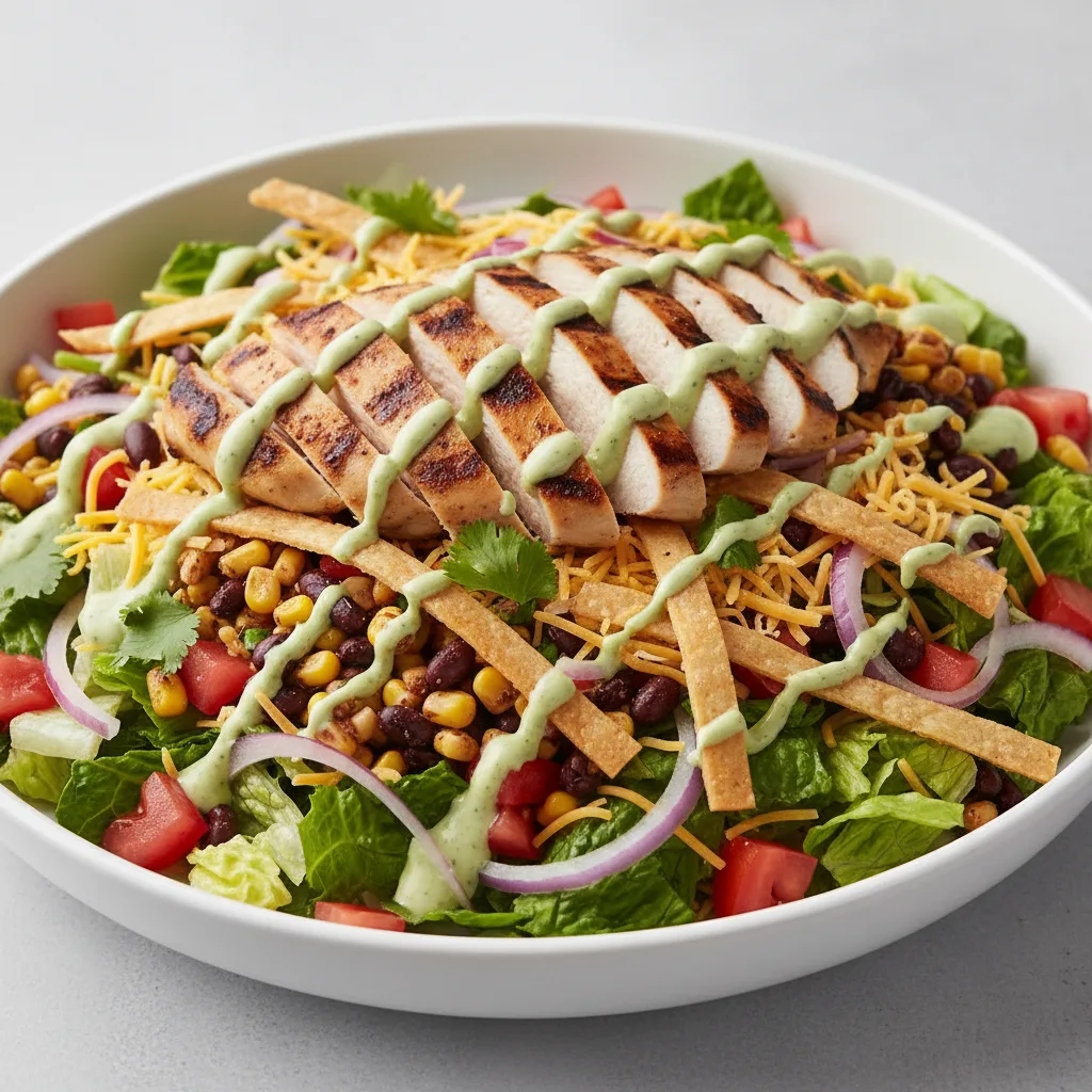 Open Taco Grilled Chicken Salad Open Taco Grilled Chicken Salad