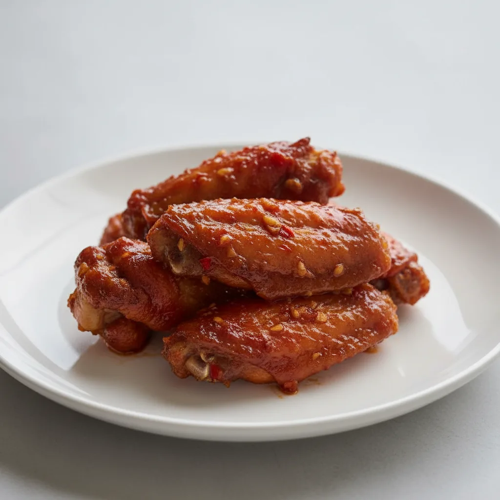 Chicken Wings - Red Chili Garlic Sauce Chicken Wings - Red Chili Garlic Sauce
