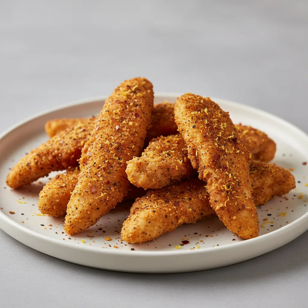 Chicken Strips - Buffalo Lemon Pepper Dry Rub Chicken Strips - Buffalo Lemon Pepper Dry Rub