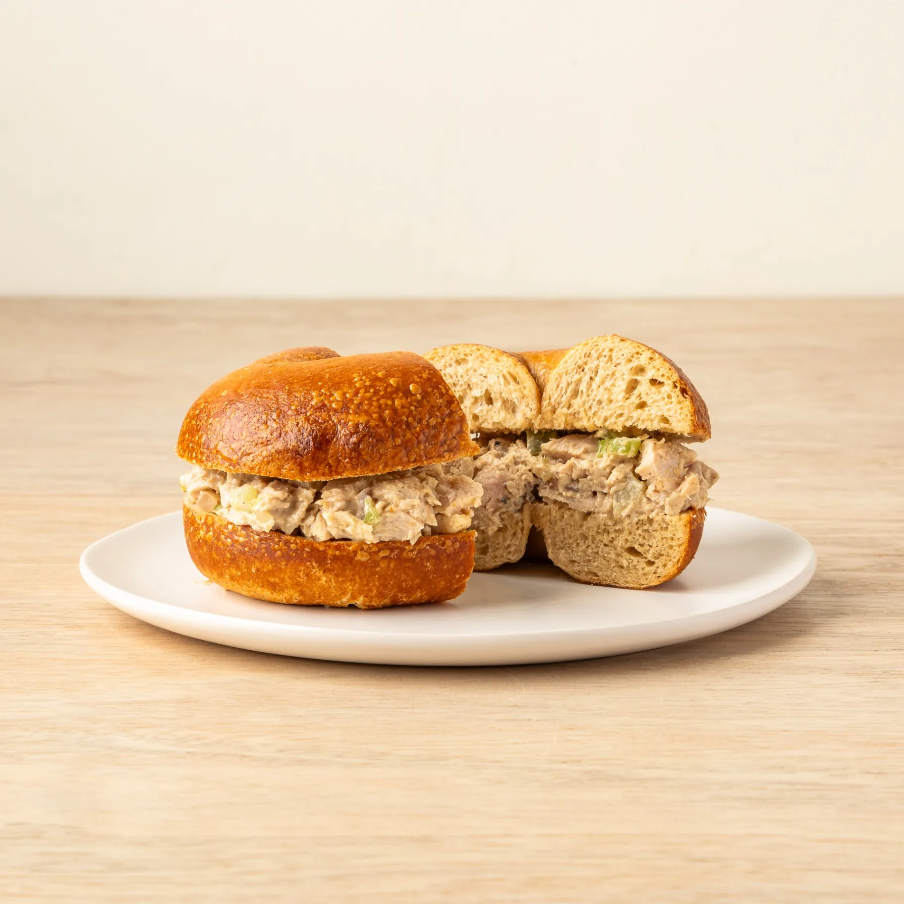 Chicken Salad Bagel Sandwich