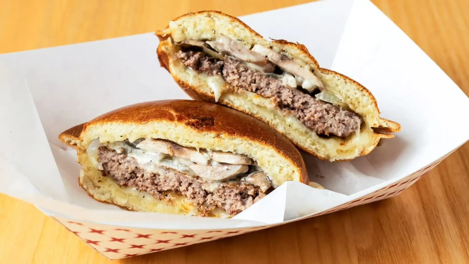Gluten-Free Shroomy Spin Burger Burger