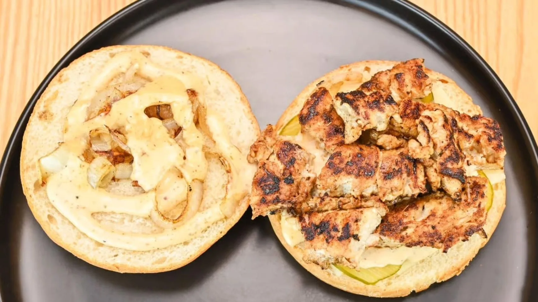 Grilled Chick Spin Burger