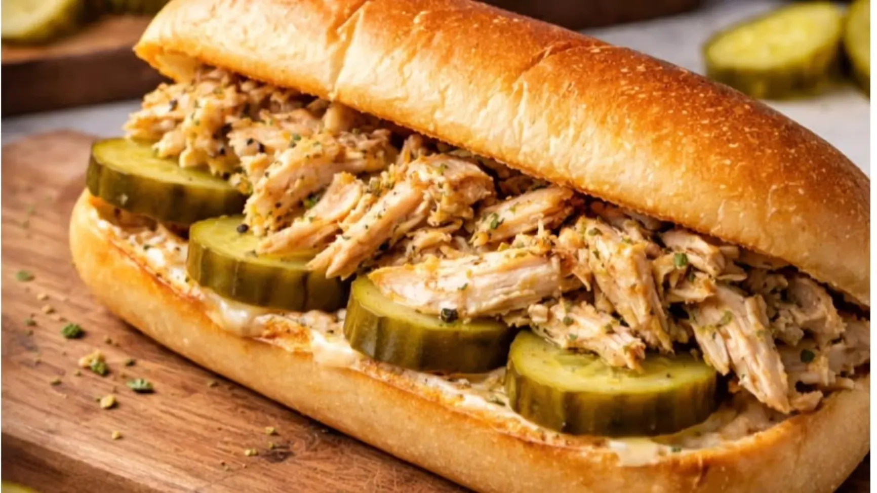 Spicy Mediterranean Chicken Sub