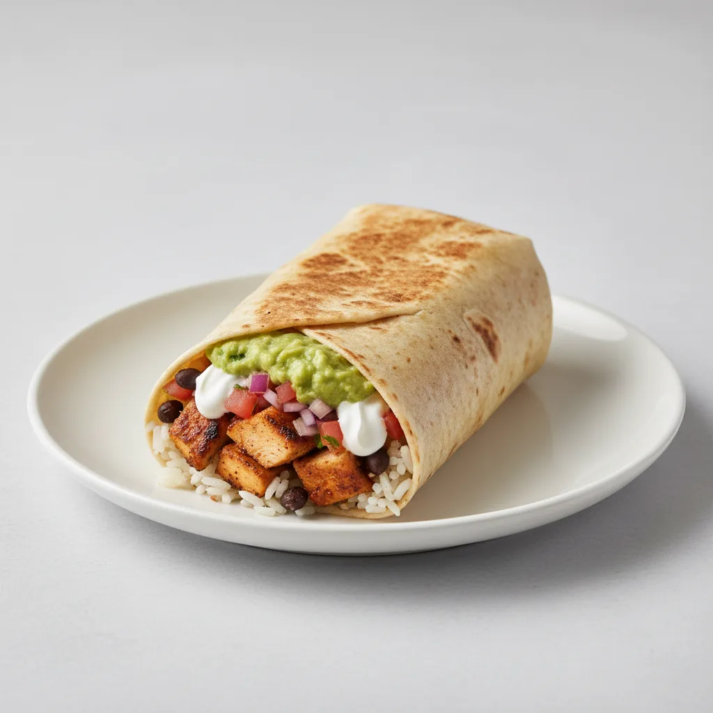 Pollo Asado Burrito - Guacamole, Sour Cream