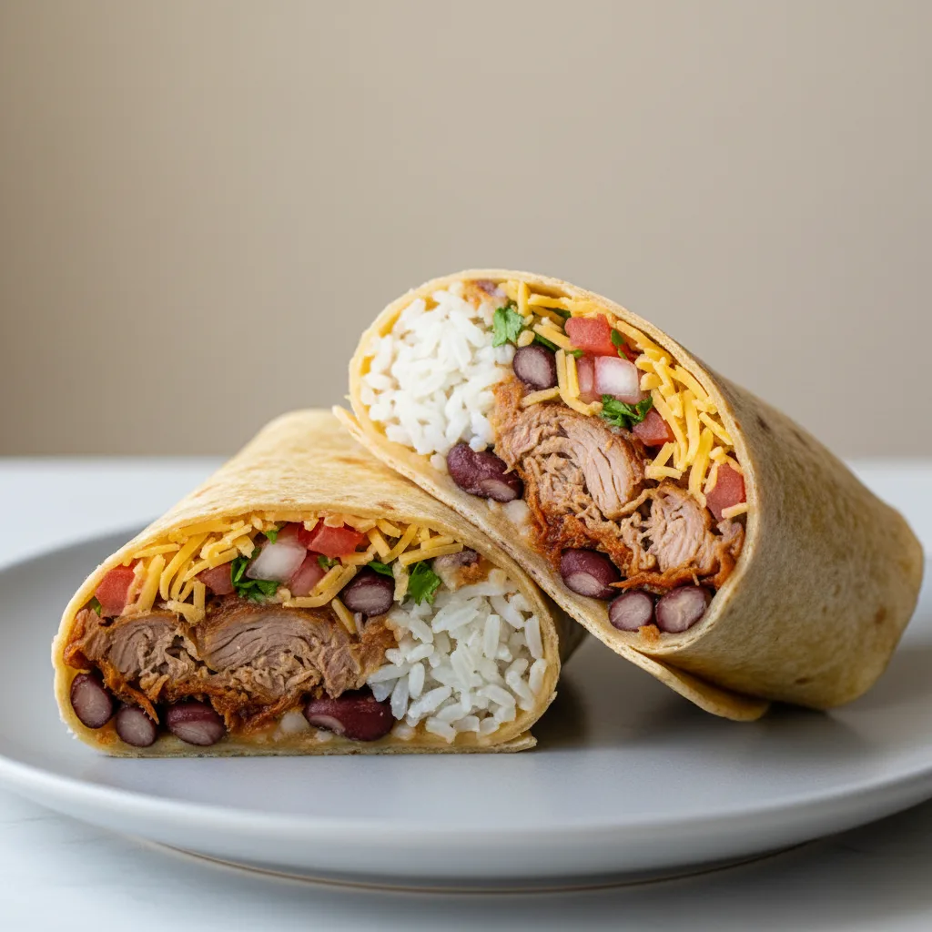 Carnitas Burrito - GF Tortilla