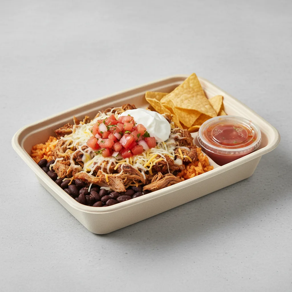 Carnitas Burrito Bowl Box
