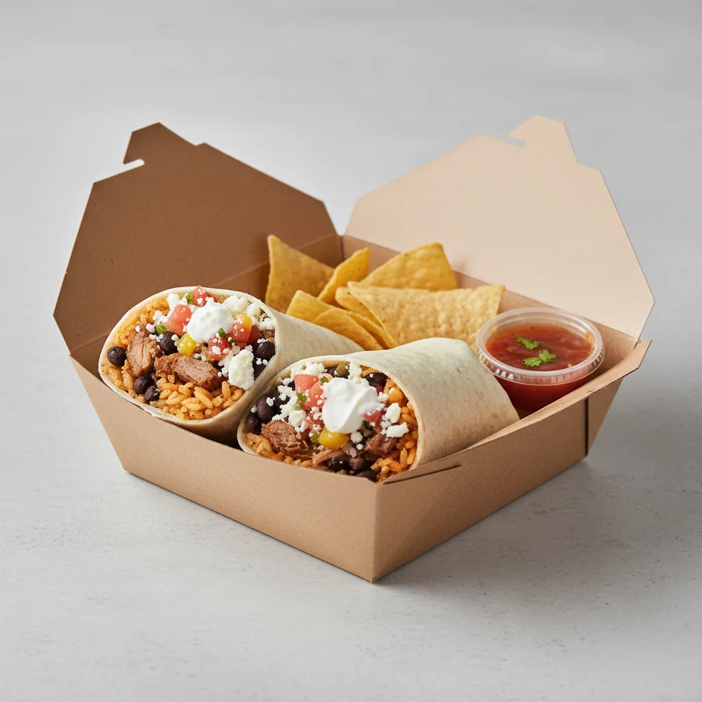 GF Carnitas Burrito Box