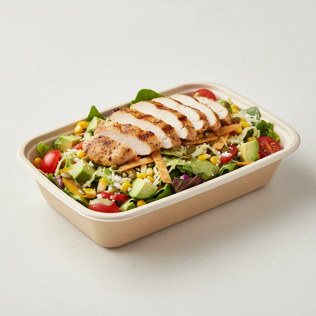 House Chopped Salad Box with Chicken