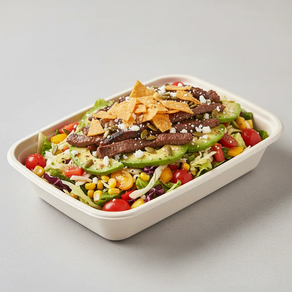 House Chopped Salad Box with Carne Asada