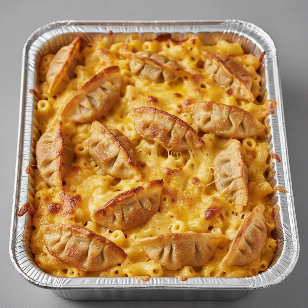 Dumplings Mac & Cheese (half Tray) Dumplings Mac & Cheese (half Tray)