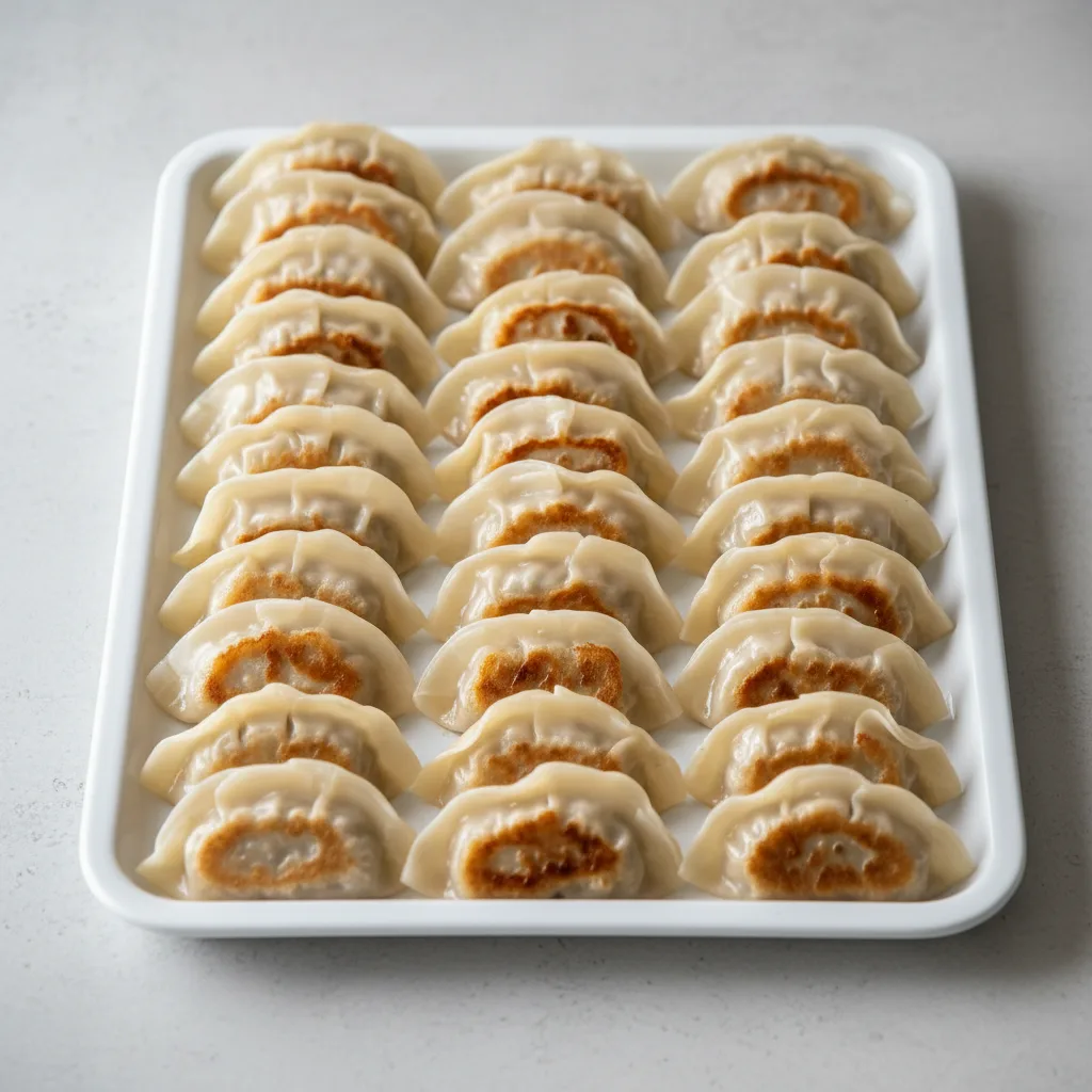 Dumplings Pork & Cabbage (half Tray) Dumplings Pork & Cabbage (half Tray)